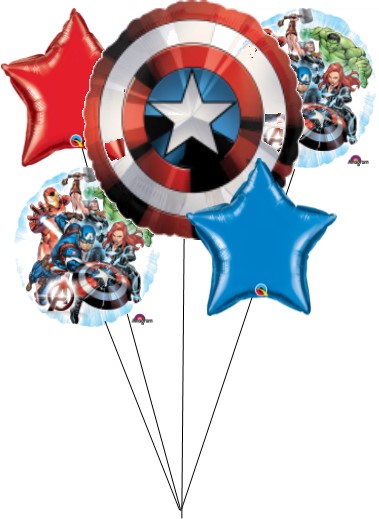 captain america shield christmas tree topper