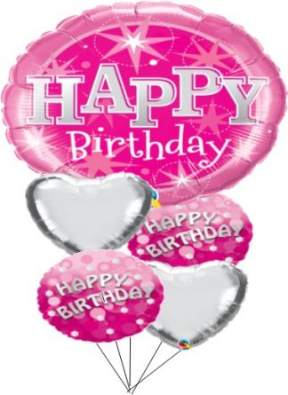 Pink sparkle Birthday