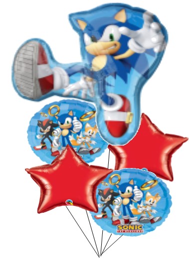 Sonic - Sp Balloon Bouquet