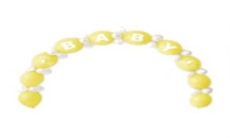 Baby shower Balloon Arch