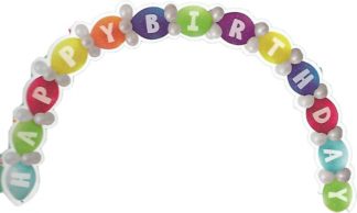 Birthday Balloon Arch
