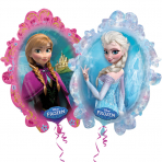 Frozen Elsa and Anna Frame Supershape
