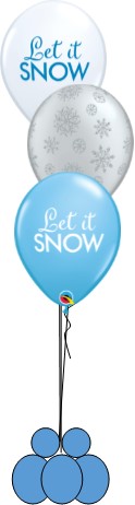 Let It Snow Latex Bouquet