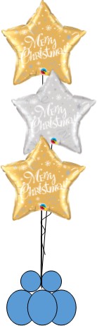Merry Christmas Foil stars Bouquet