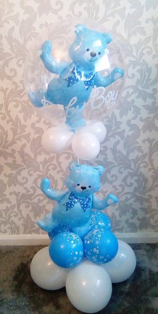 Baby shower Deco Bubble with Bear