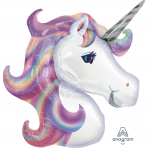 Purple Unicorn Head