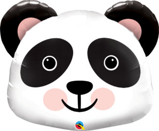 31" Panda Head foil Supershape