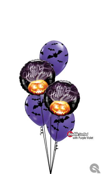 Bats & Jack O' Lantern