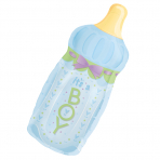 It's a Boy Baby Bottle Blue