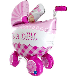 It's a Girl Baby Buggy