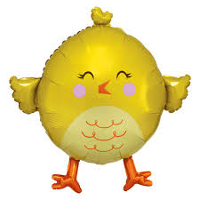 28" Easter Chick Supershape