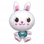34" Funny Bunny Easter Supershape