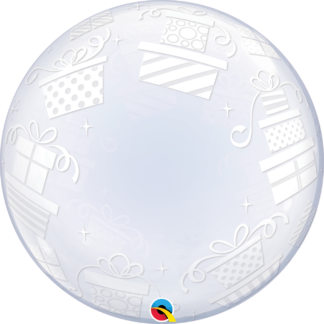 24" Wrapped Presents Deco Bubble