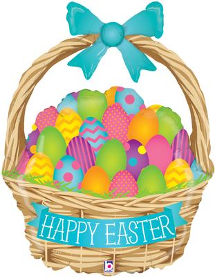 39" Easter Egg Hunt Basket Balloon