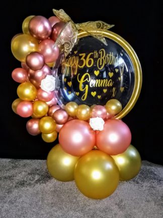 Personalised Organic Deco Bubble