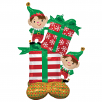 53" Christmas Elves AirLoonz