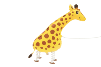 Walking Pet 34" Giraffe foil Balloon