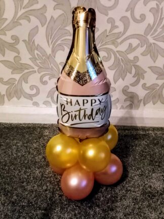 Table Top Birthday Bottle